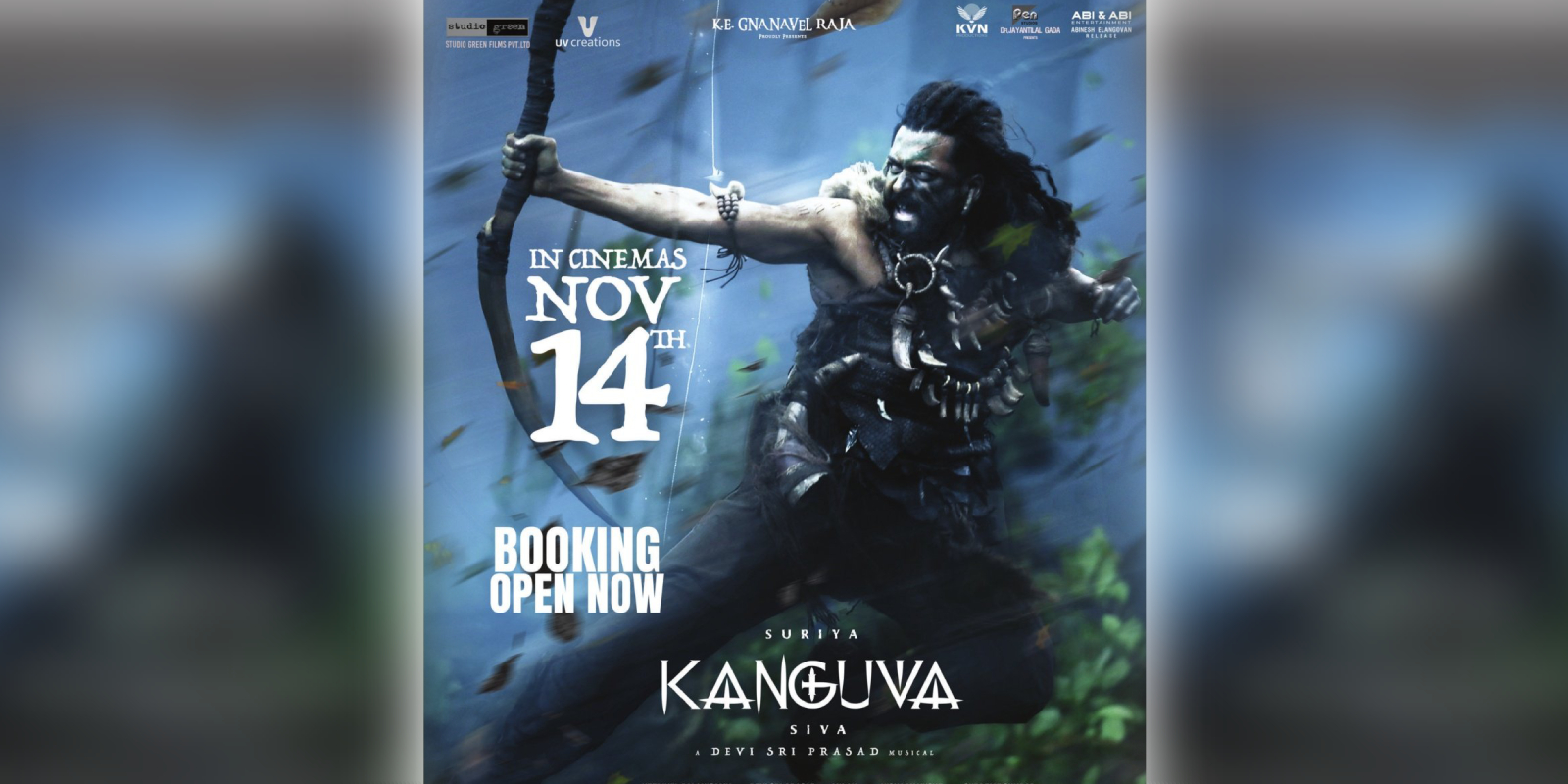A poster of the film Kanguva