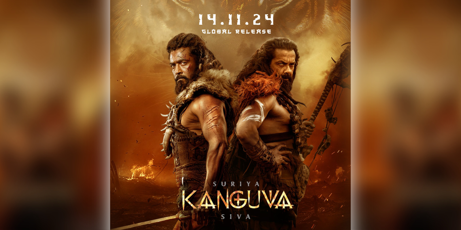 A poster of the film Kanguva