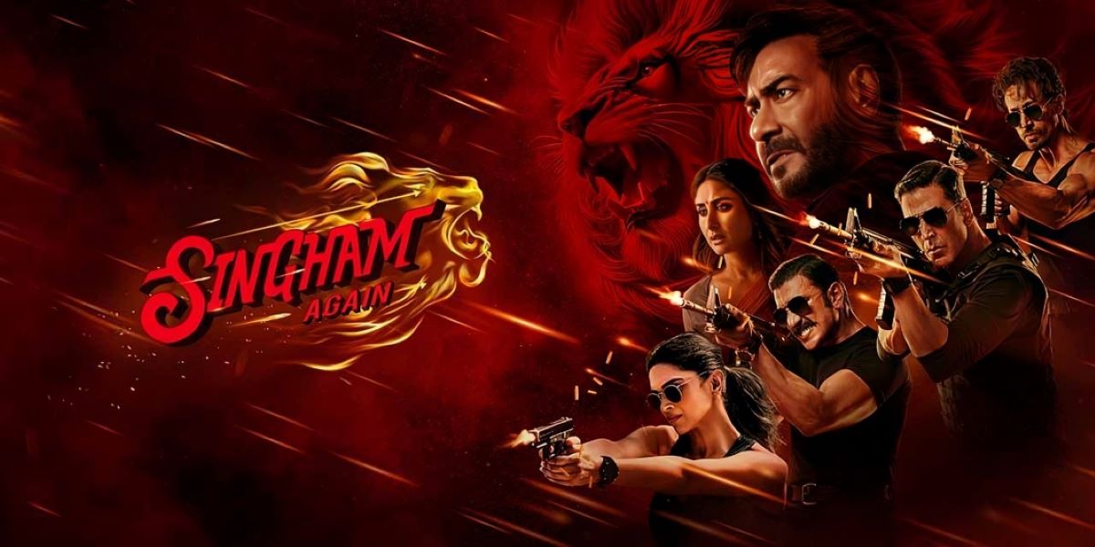 A poster of the film Singham Again