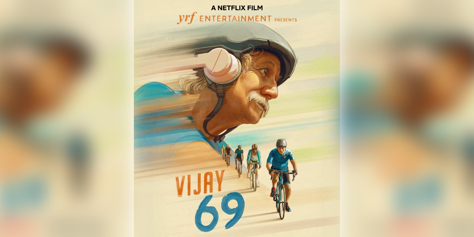 A poster of the film 'Vijay 69'