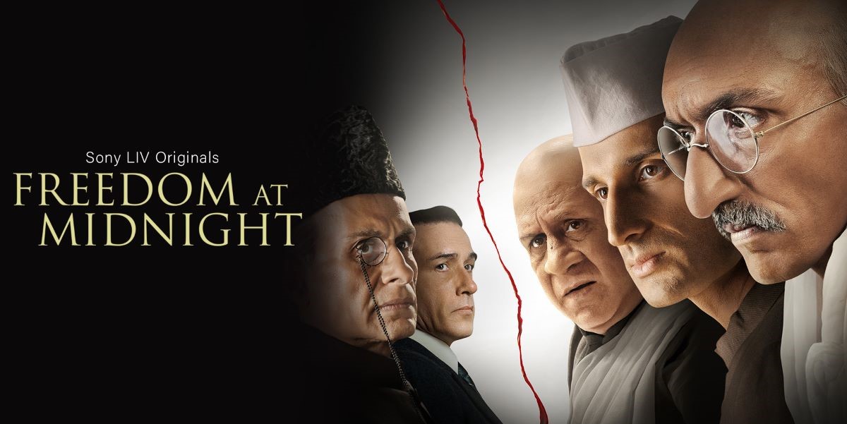 A poster of the series Freedom At Midnight