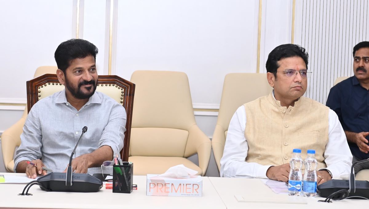 Chief Minister Revanth Reddy and Minister Sridhar Babu