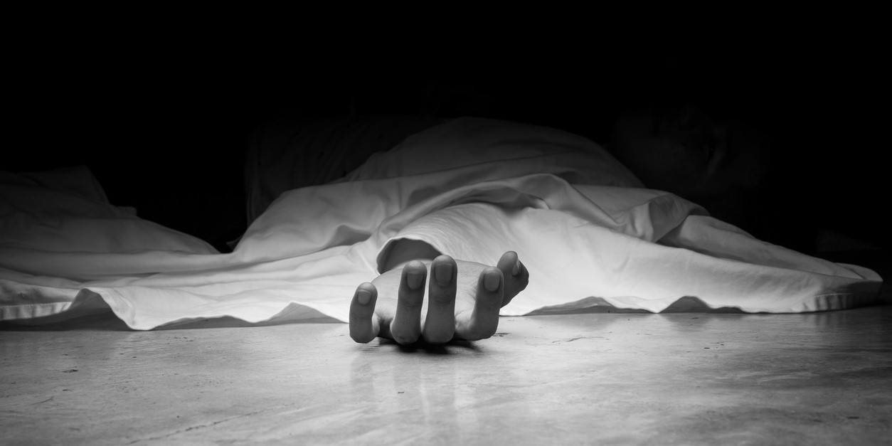 Death by suicide.