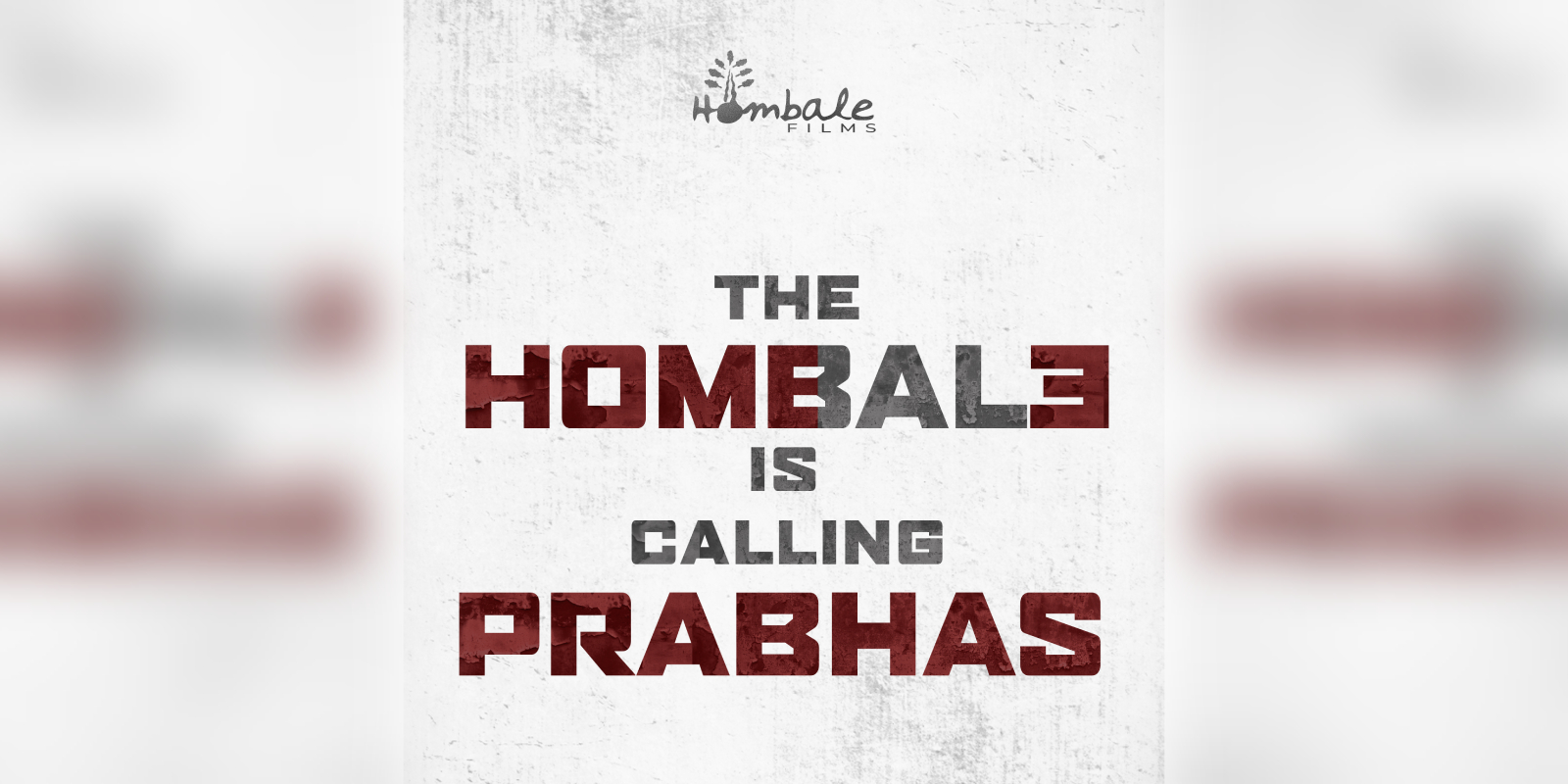 Hombale Films sign three film deal with Prabhas