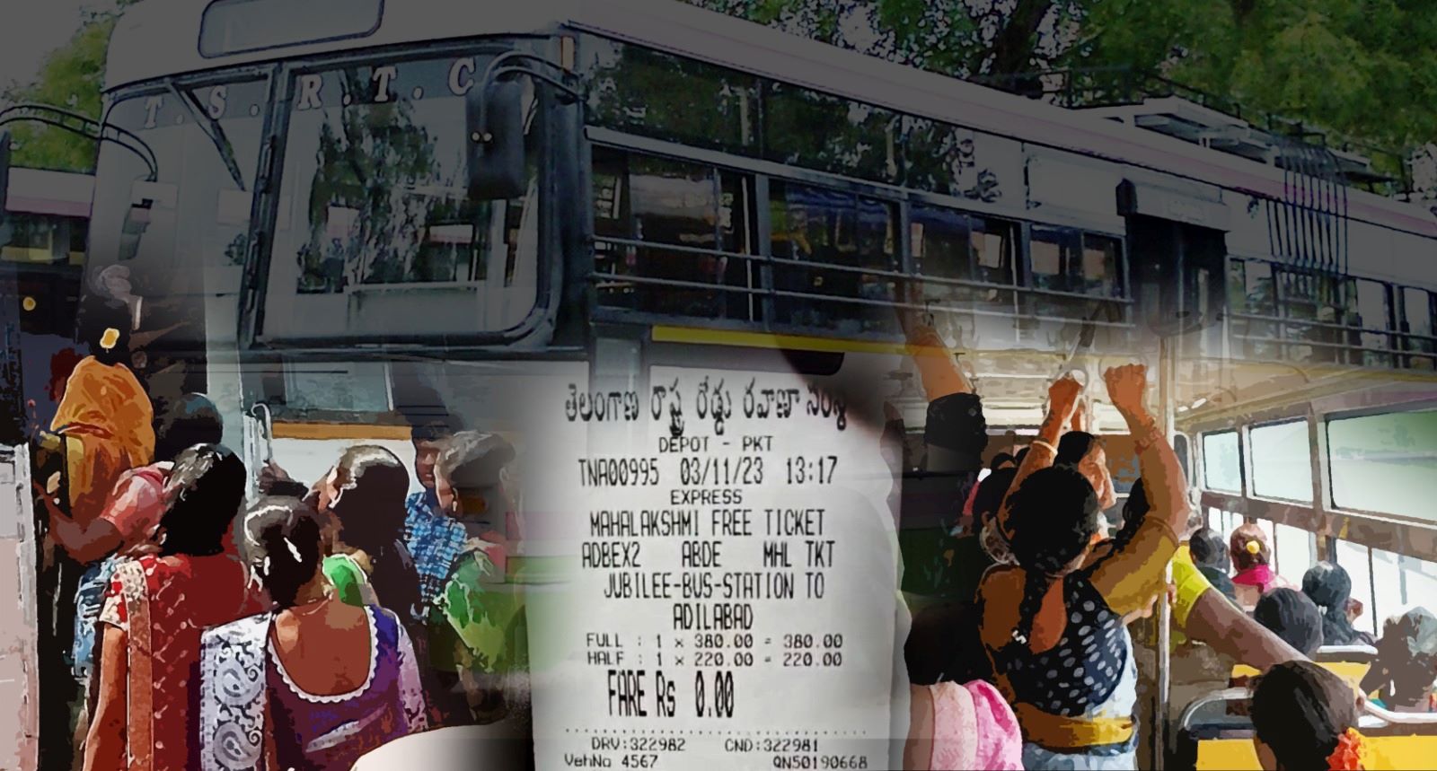 Mahalakshmi free bus scheme