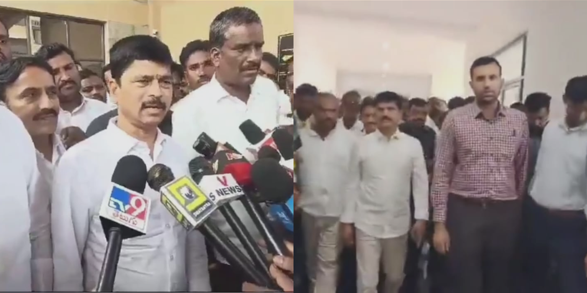 Tirupati Reddy, Chief Minister Revanth Reddy's brother visited Vikarabad Collector Prateek Jain following the incident on 11 November