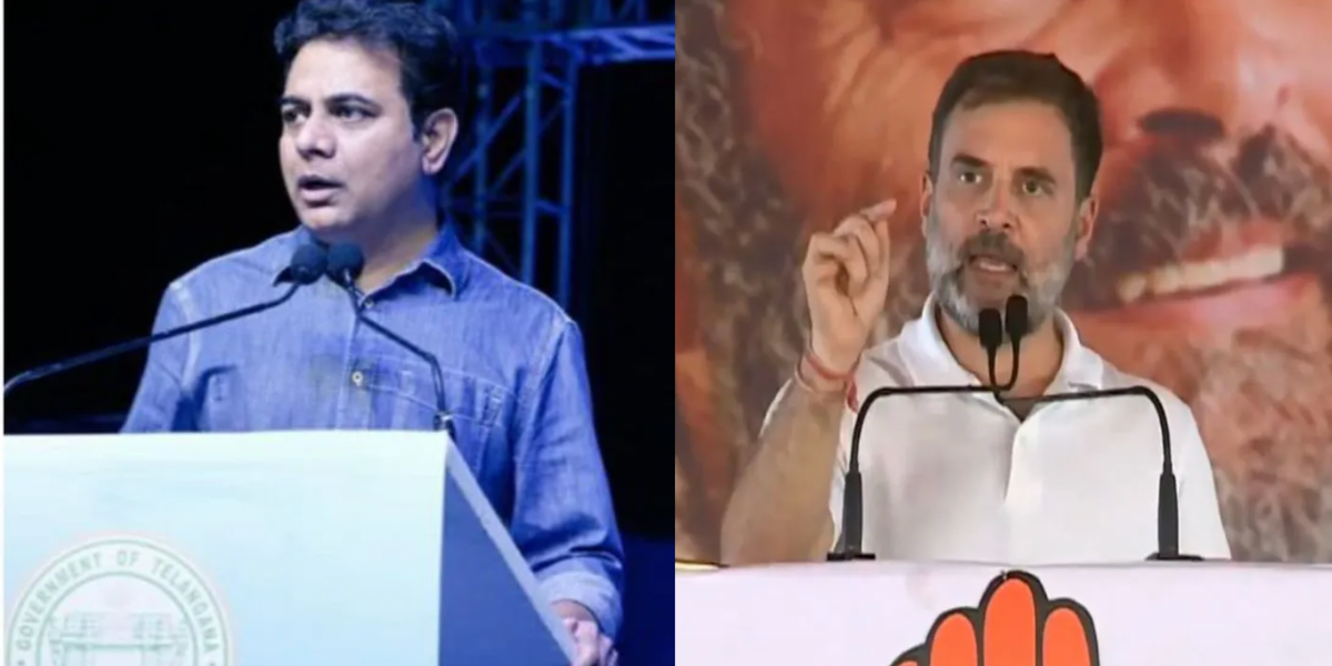 KTR demands apology from Rahul Gandhi for not keeping his six promises in Telangana