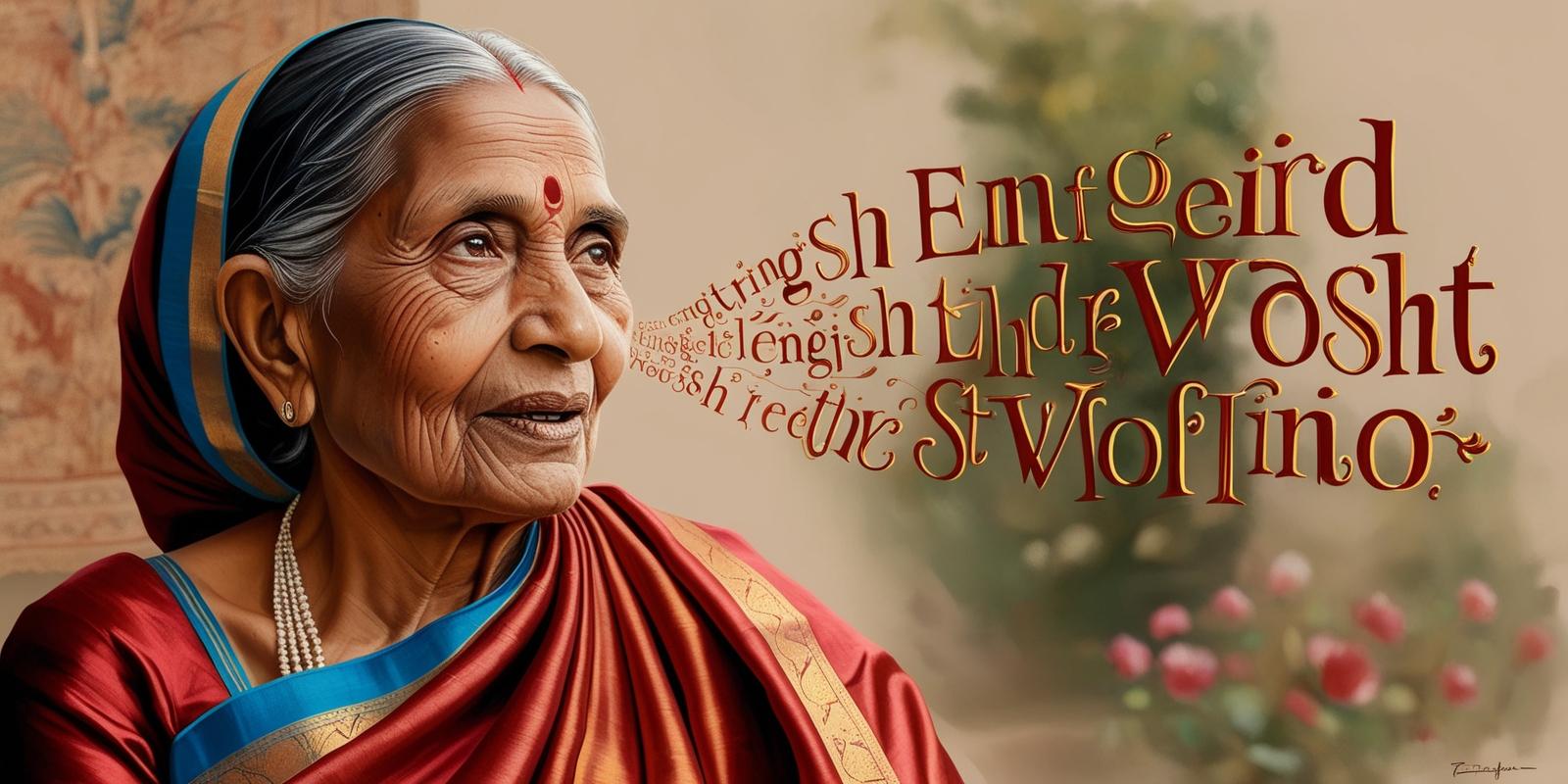 Old lady woke up to speak with foreign accent. know why?