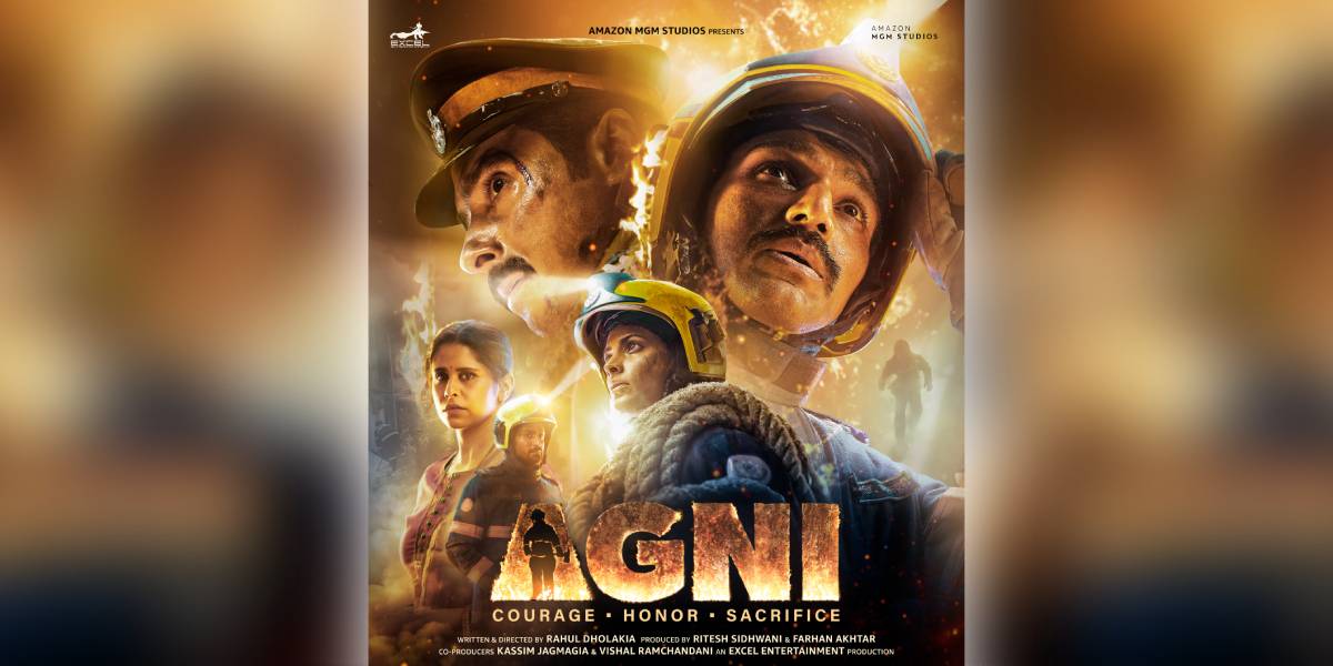 A poster of the film Agni
