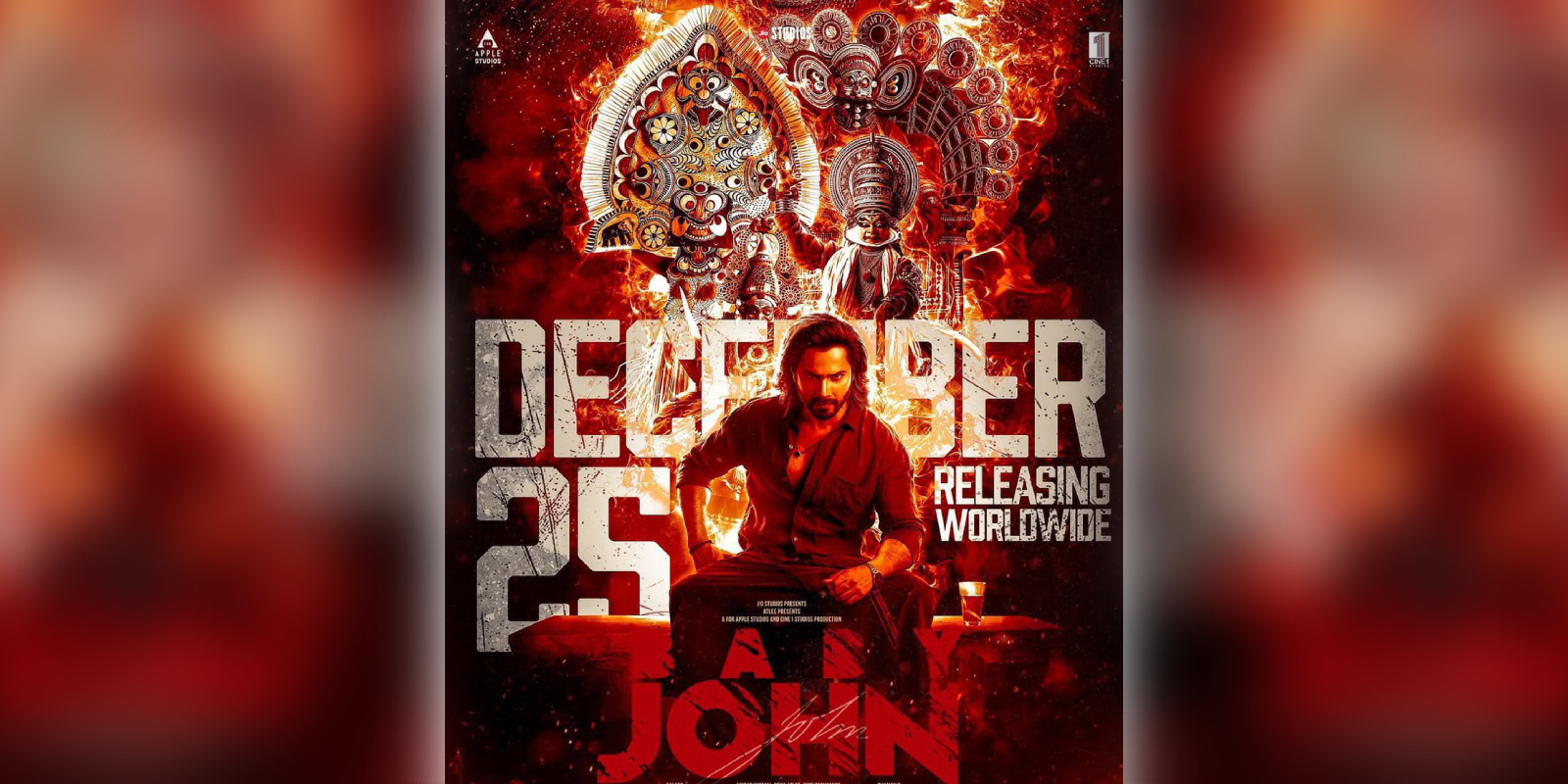 A poster of the film Baby John