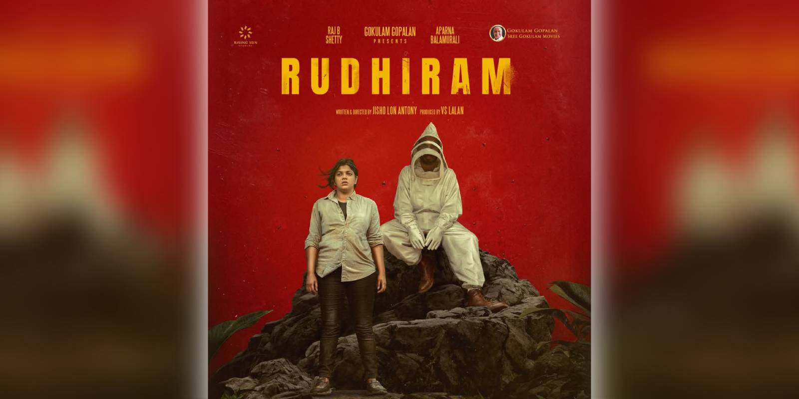 A poster of the film Rudhiram