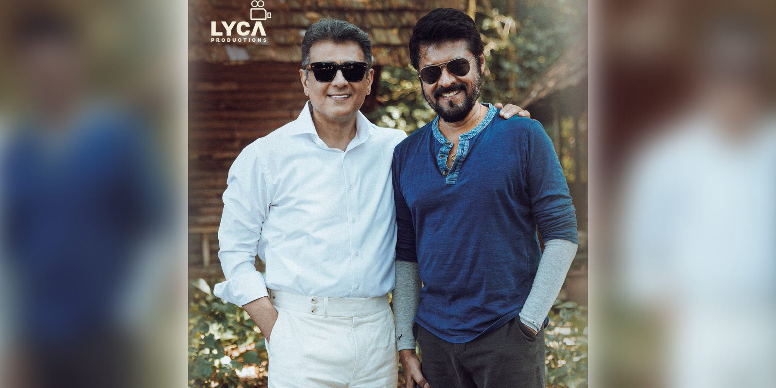 Ajith with director Magizh Thirumeni