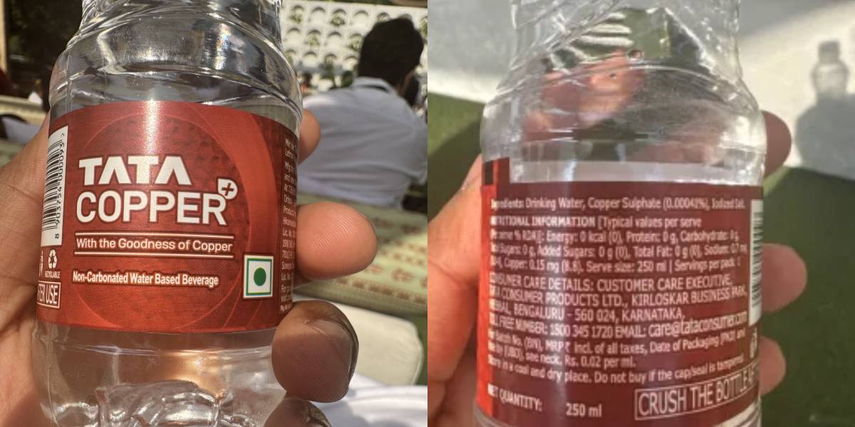 Is copper in drinking water safe?Tech Influencer Critiques Tata Copper+