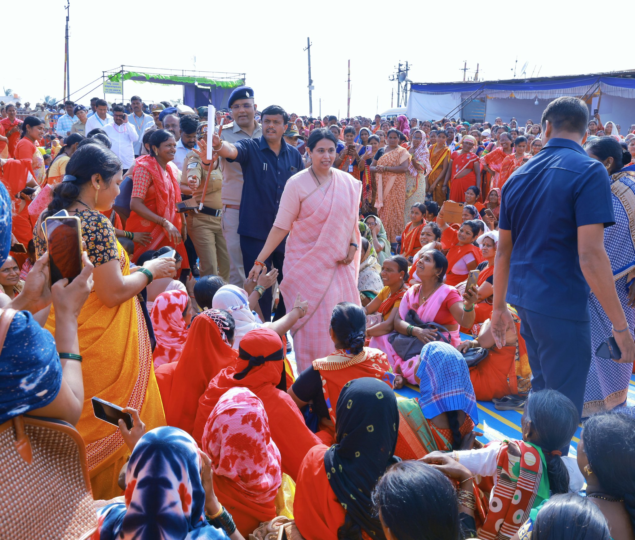 Laxmi Hebbalkar Minister for Women and Child Welfare Congress