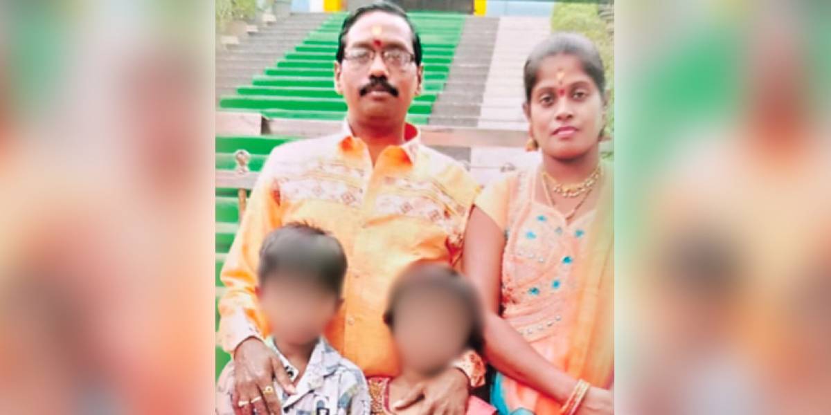 Revathi with her family
