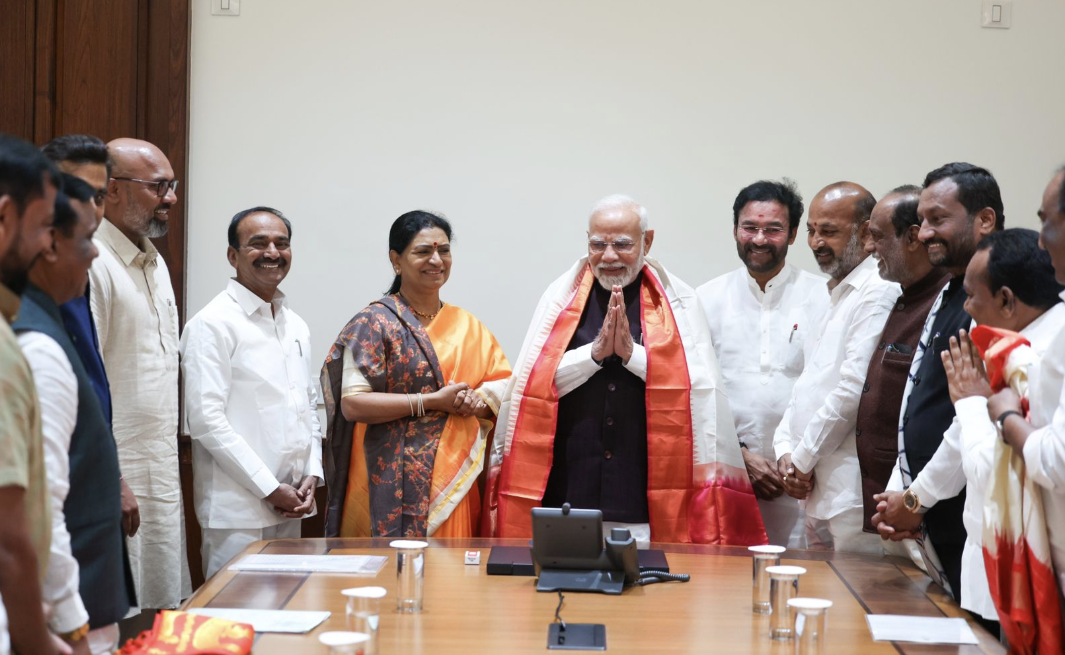 BJP revives political push in Telangana, targets Congress with charge-sheet over unfulfilled promises