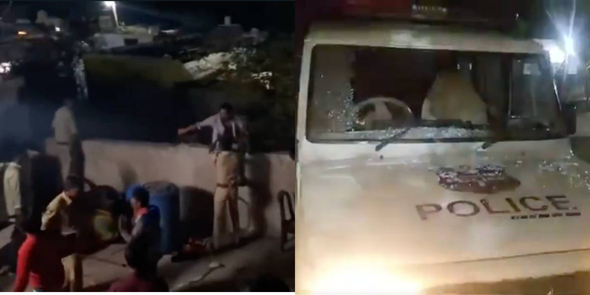 Two police officers injured in Adilabad mob violence