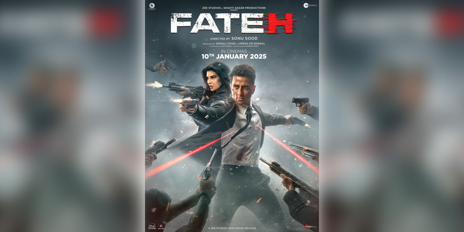 A poster of the film Fateh