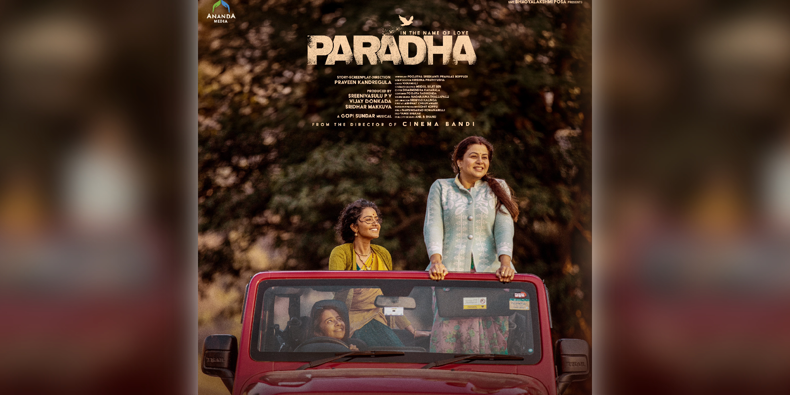 A poster of the film Paradha