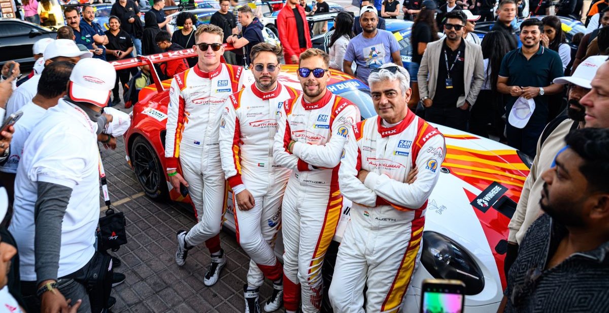 Ajith ahead of the race