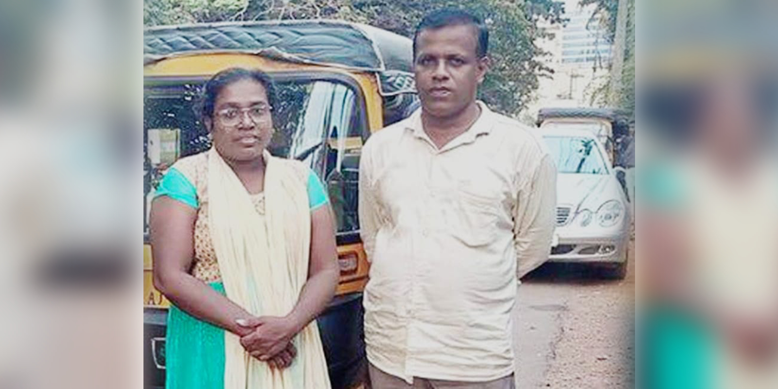 File photo of Chithralekha and Shreeskanth
