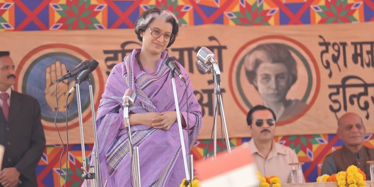 Kangana Ranaut as Indira Gandhi in Emergency