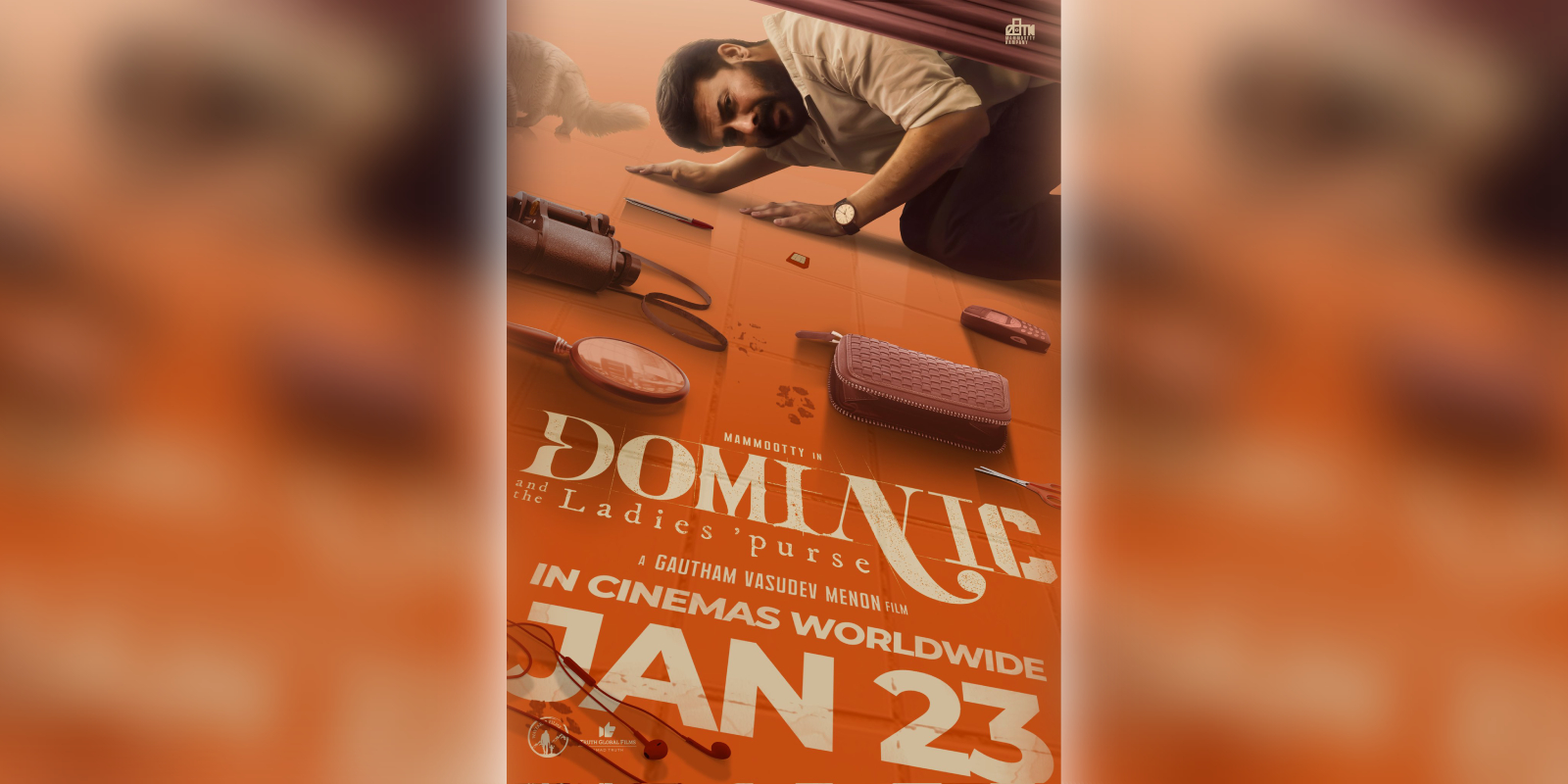 A poster of the film Dominic and The Lady’s Purse