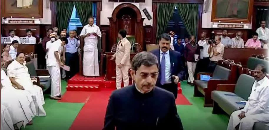 Tamil Nadu Governor RN Ravi walks out of assembly again; second year in a row