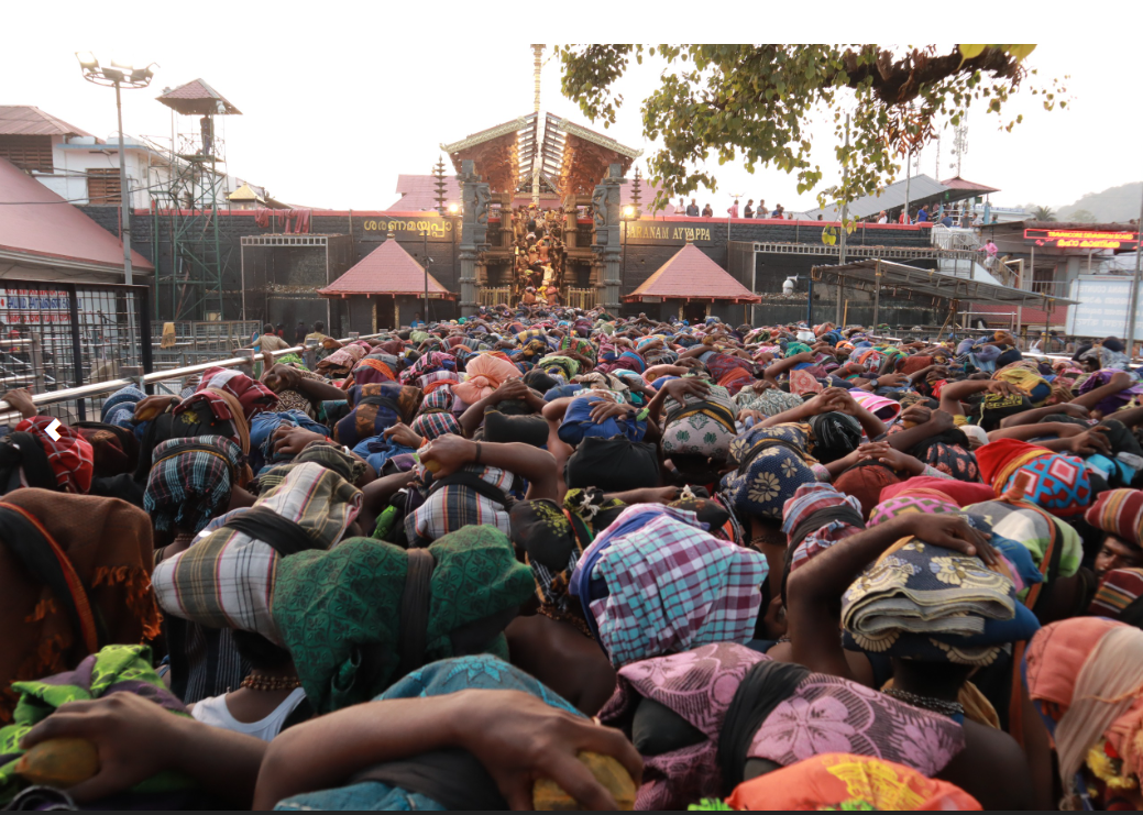 Sabarimala shrine (picture courtesy - Sabarimala)