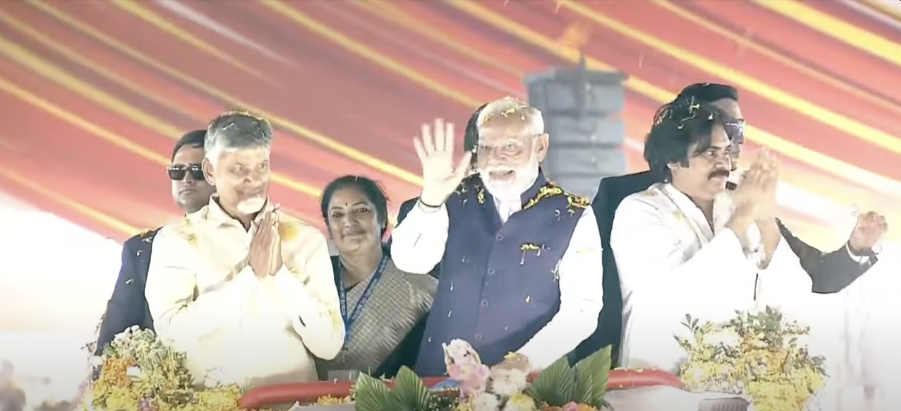 Narendra Modi to re-launch construction of Andhra Pradesh's futuristic capital(Screengrab)