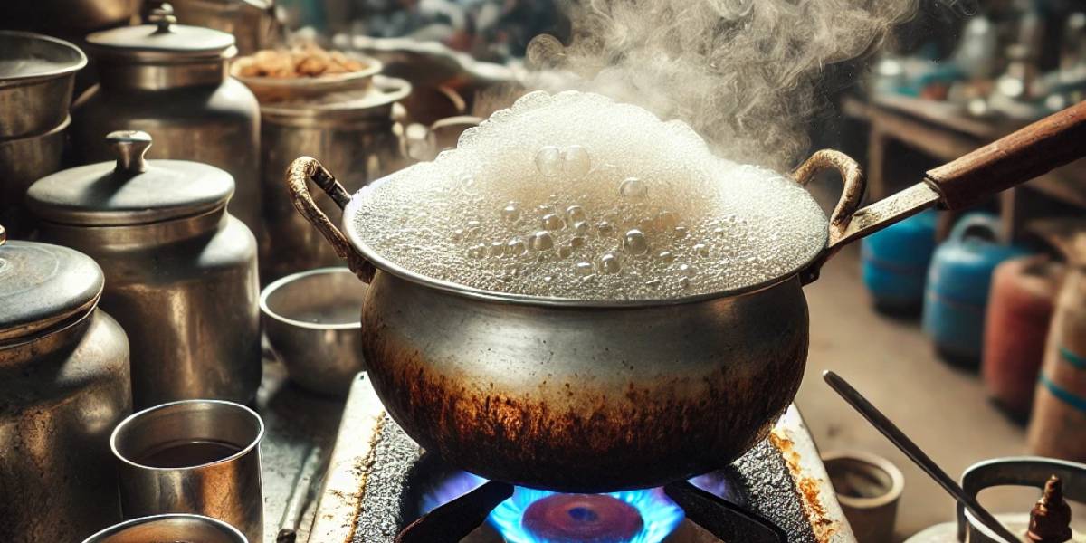 Reheating tea