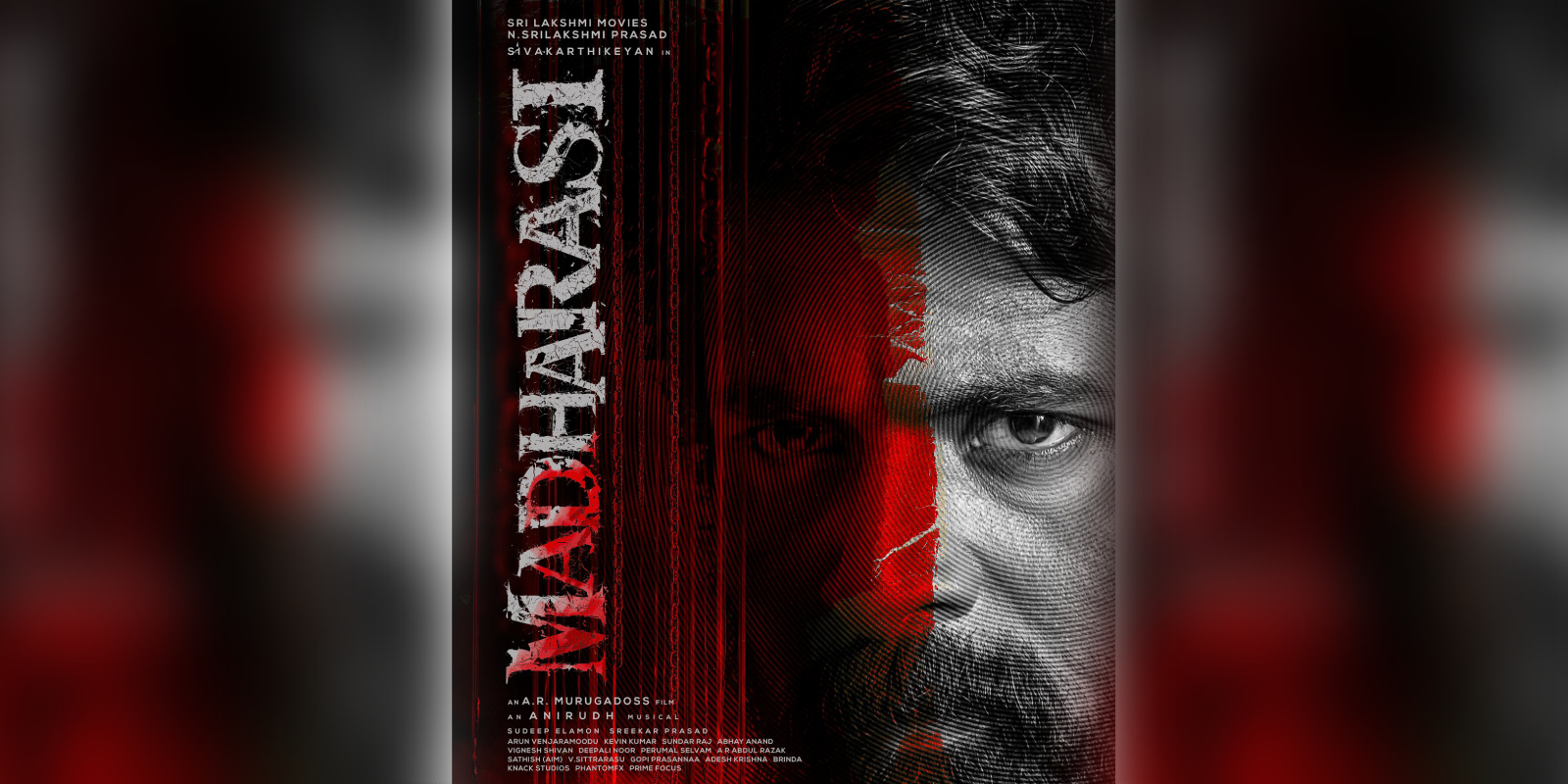 A poster of the film Madharasi
