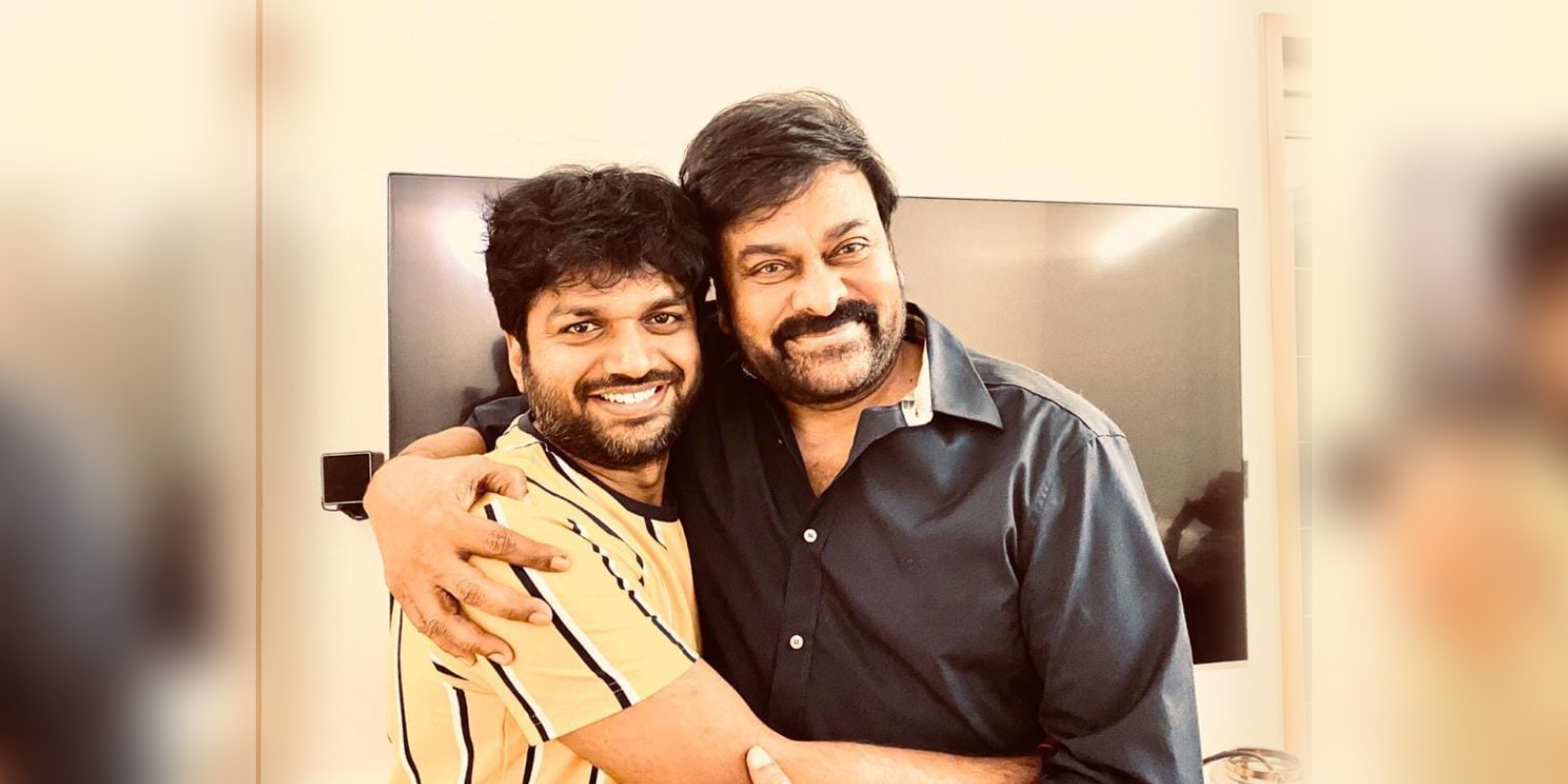 Anil Ravipudi and Chiranjeevi