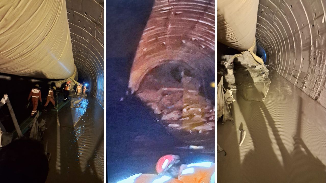 Srisailam tunnel collapse: Rescue operations intensify as teams struggle against silt and debris