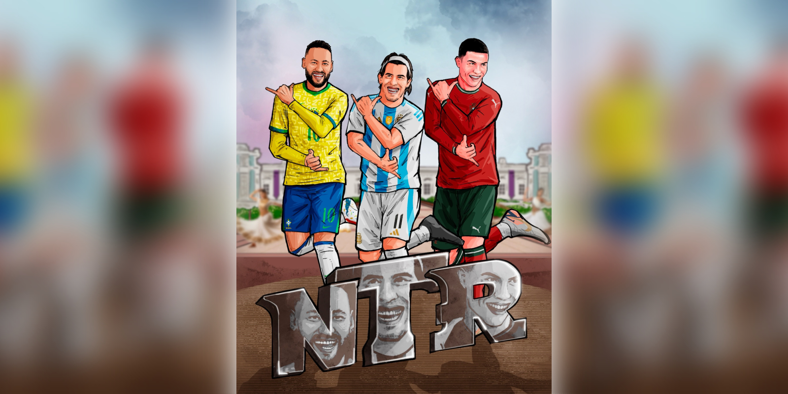 FIFA wishes footballers with Jr NTR reference