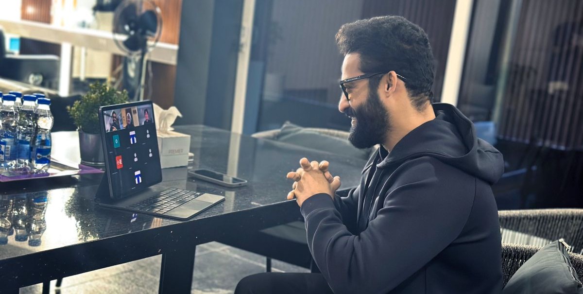 Jr NTR promoting Devara