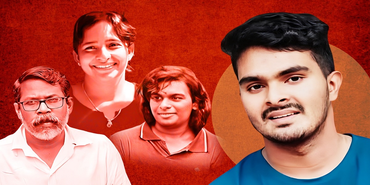 'Ripper' Jayanandan, Jolly Joseph, Cadell Jeanson Raja and AR Afan.