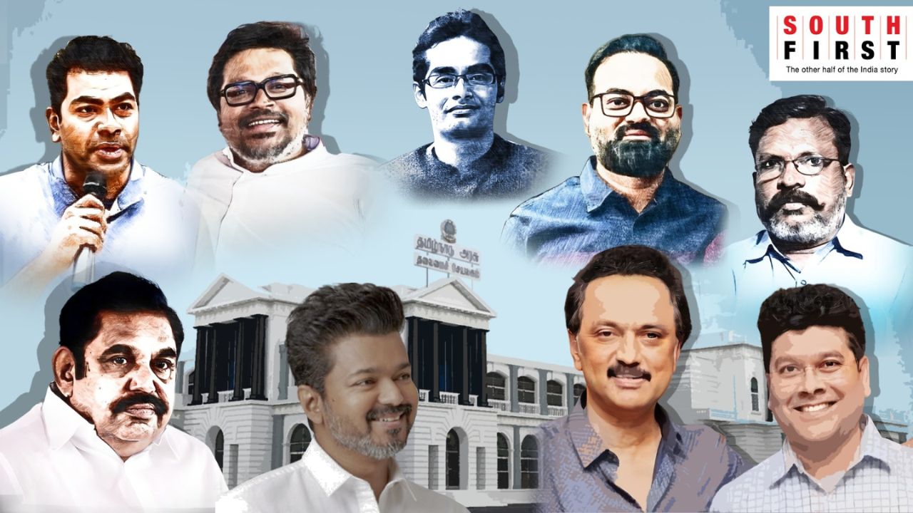 Political party leaders in Tamil Nadu and Poll strategists.