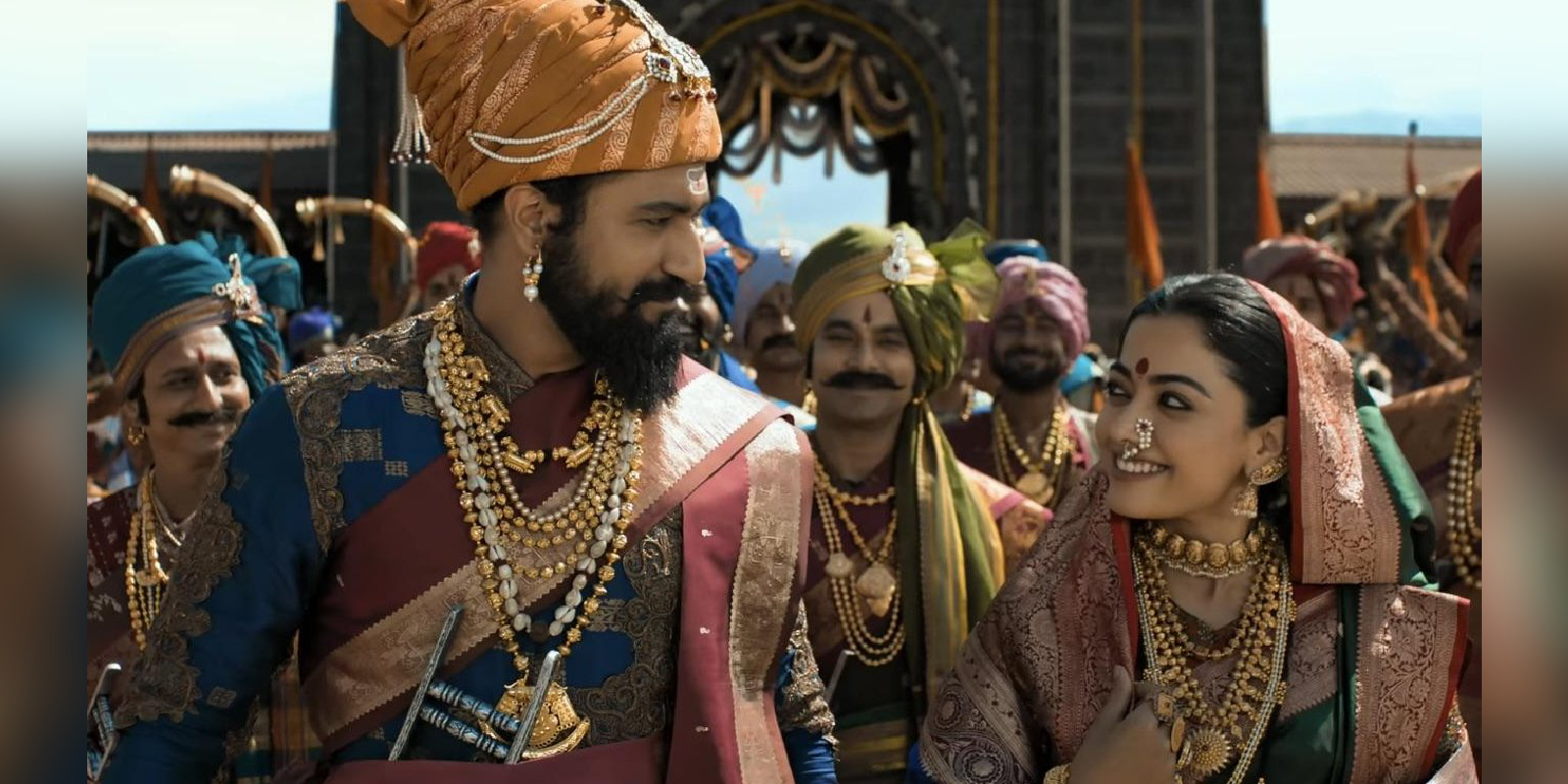 Vicky Kaushal and Rashmika Mandanna