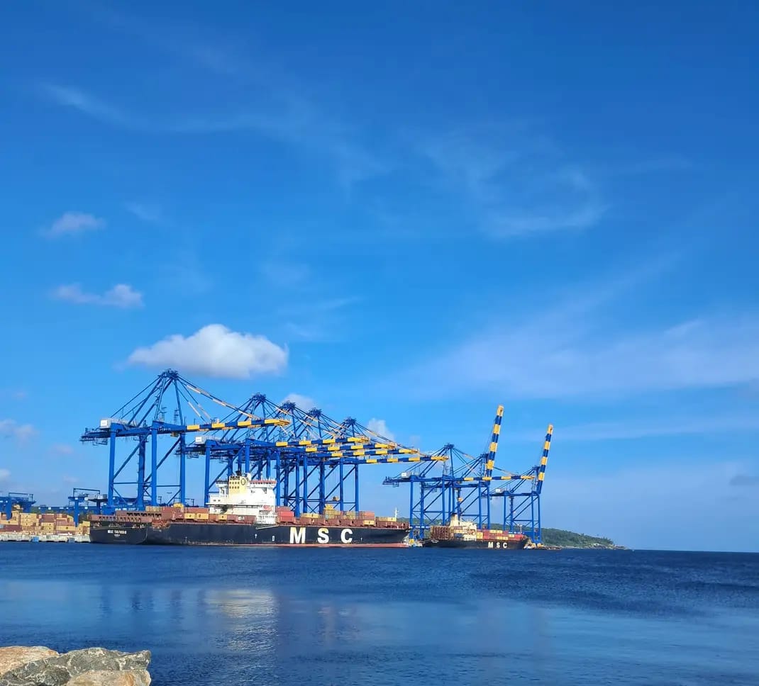 Vizhinjam International Seaport, Thiruvananthapuram.