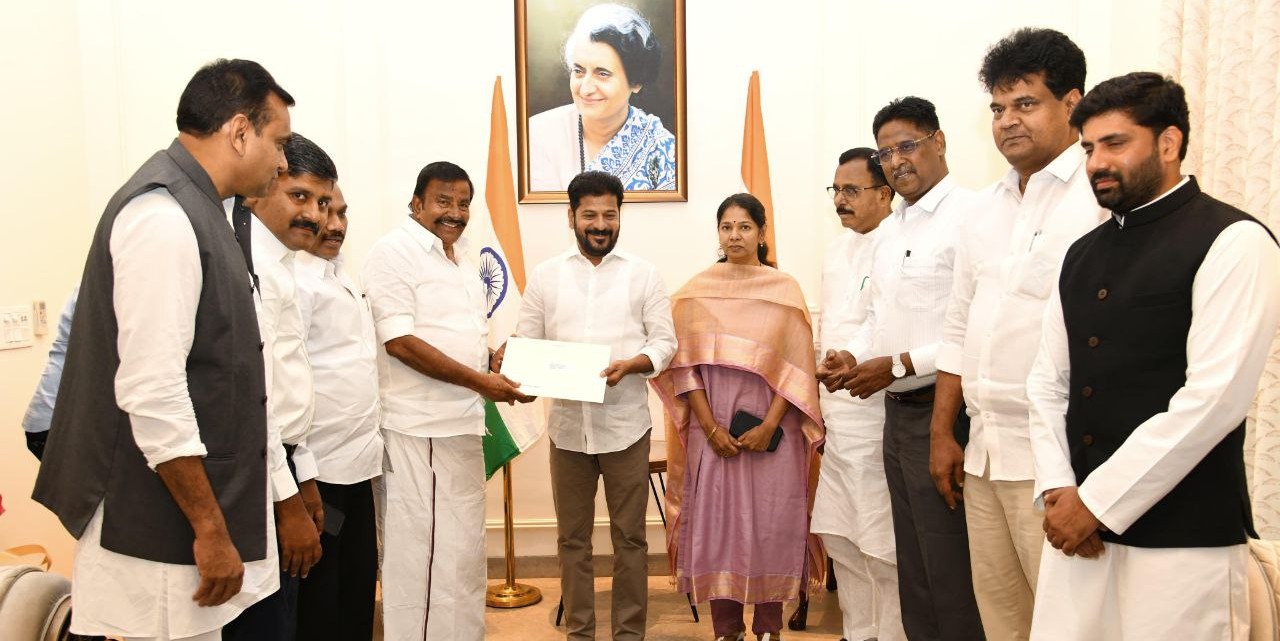 DMK leaders invited Telangana Chief Minister Revanth Reddy to attend the JAC meeting. (X)