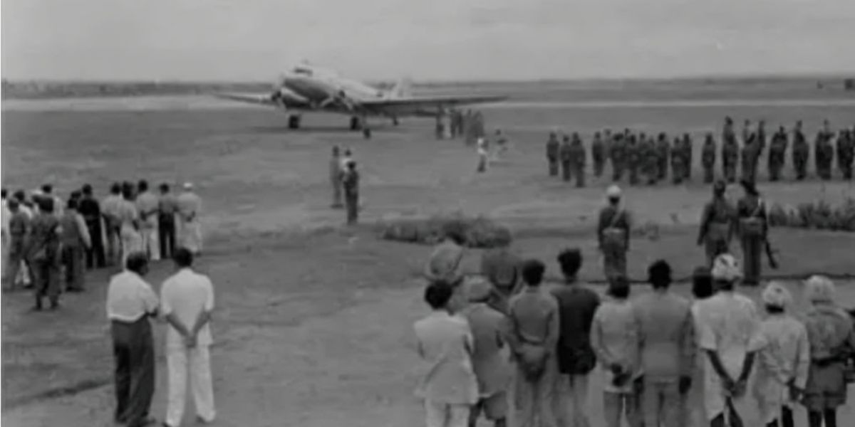 Mamnoor Airport in the 1930s. (X)