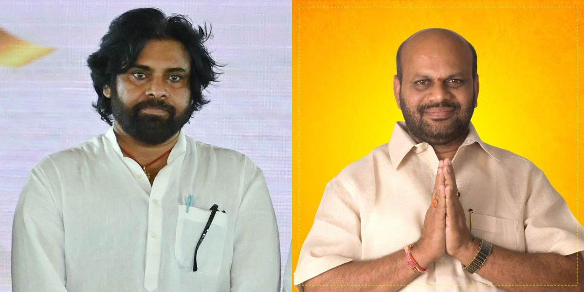 Pawan Kalyan and SVSN Varma.