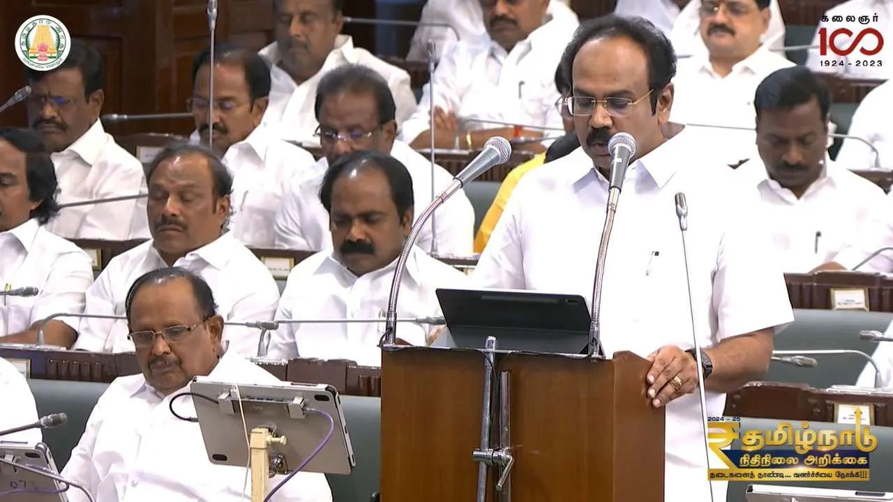 Finance Minister Thangam Thenarasu will present the DMK government's last full Budget before the Assembly elections on 14 March.