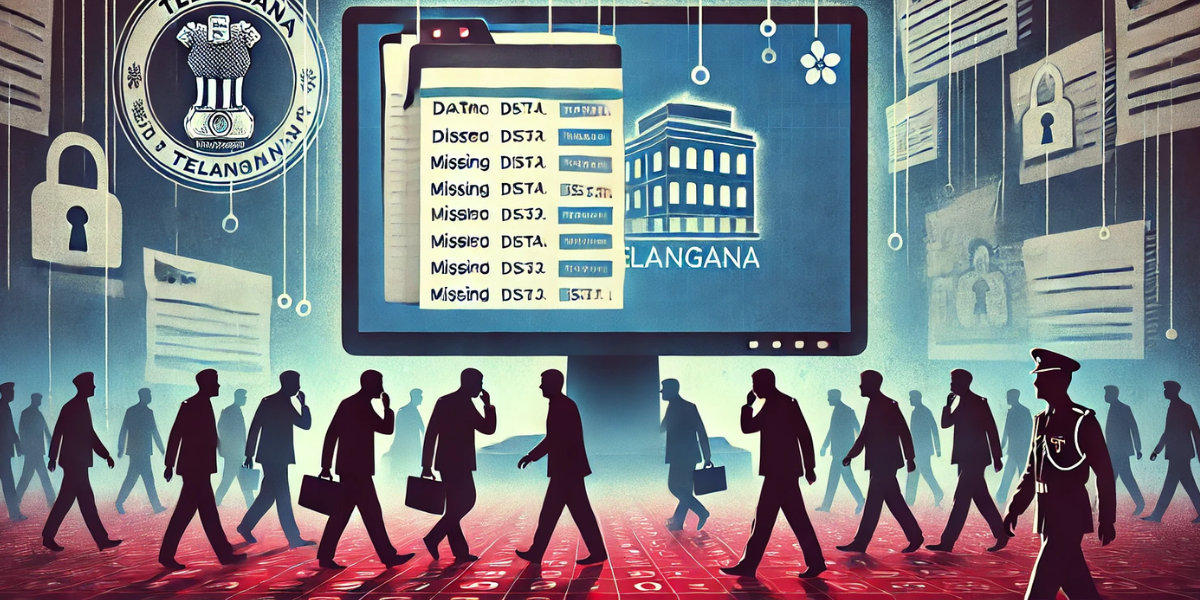 The Government of Telangana is under fire for not publishing GOs online