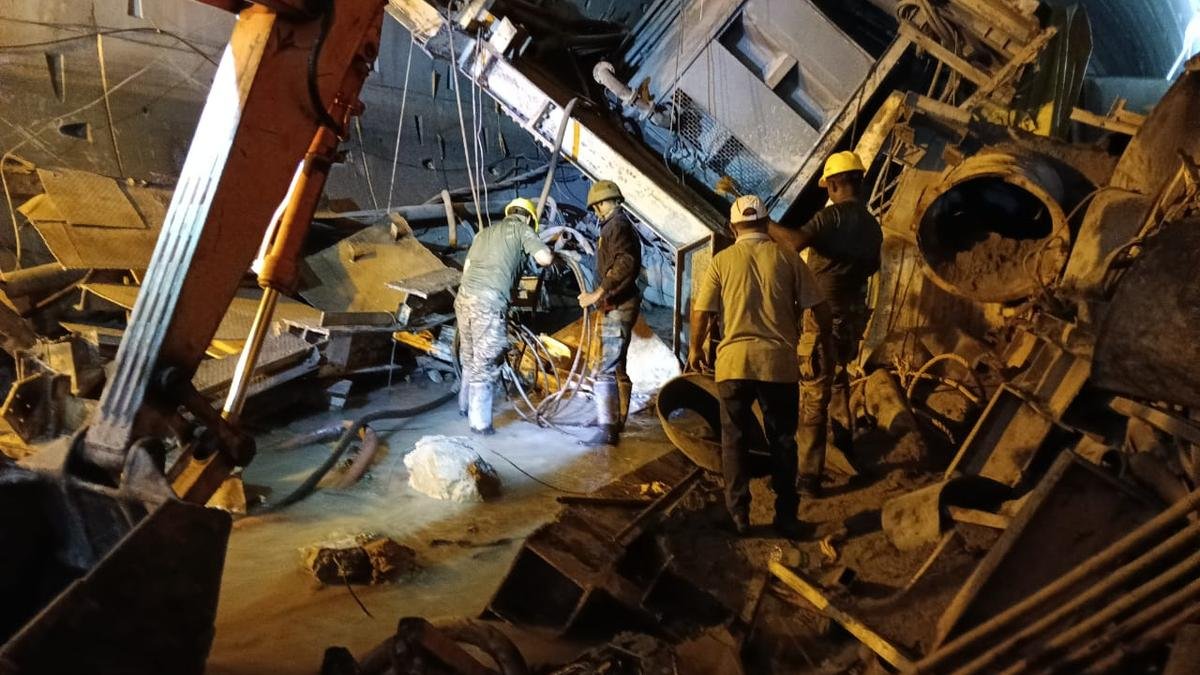 SLBC tunnel collapse