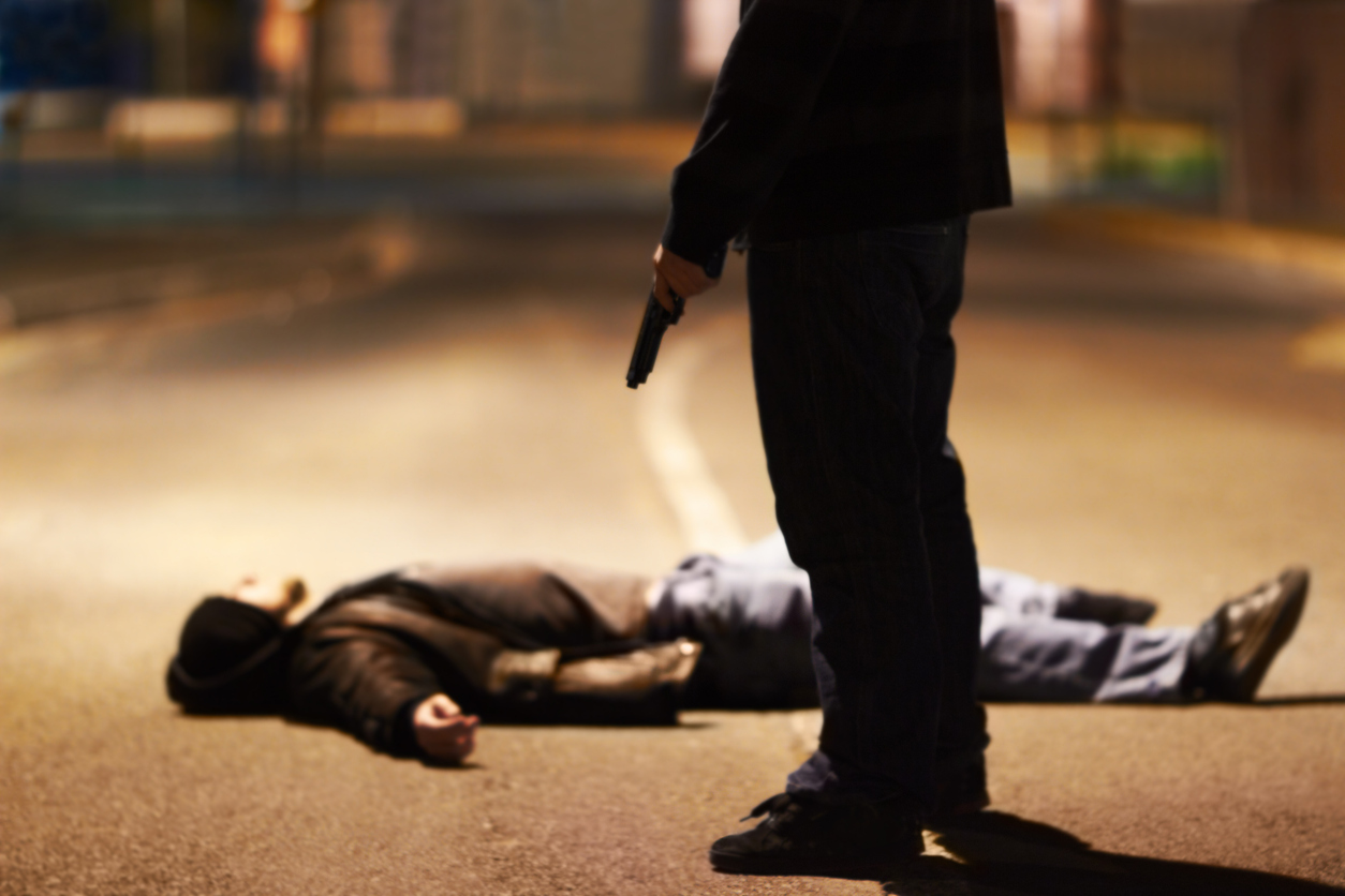Shot to death