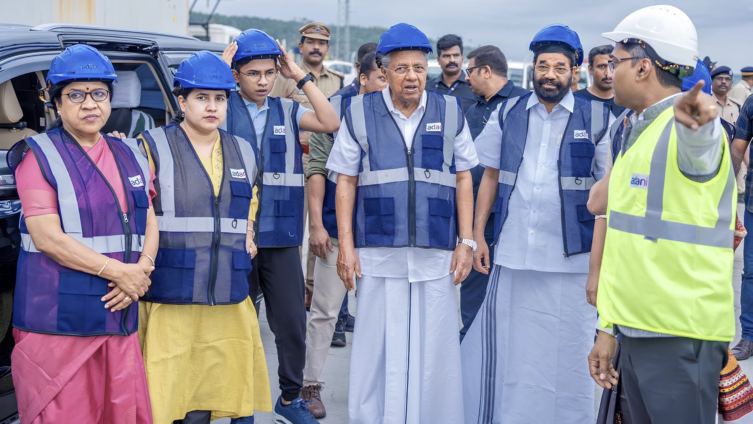 Kerala CM Pinarayi Vijayan under fire for bringing family to Vizhinjam seaport visit