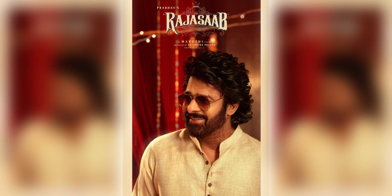 A poster of the film The Raja Saab