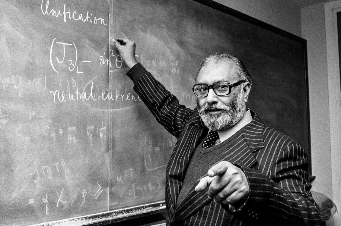 Pakistani theoretical physicist Mohammad Abdus Salam (29 January 1926 – 21 November 1996).